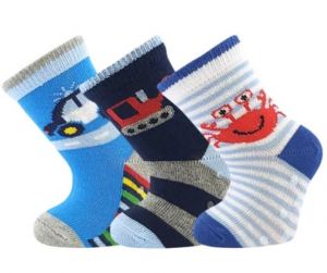Detské ponožky Boma - Filípok 02  ABS - chlapec | 18-20