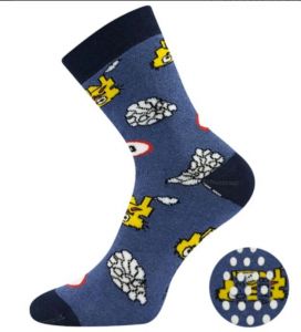 Detské protišmykové ponožky Boma - Sibír ABS - chlapec
