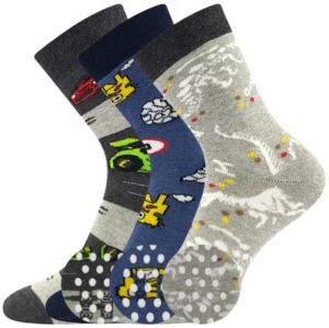 Detské protišmykové ponožky Boma - Sibír ABS - chlapec