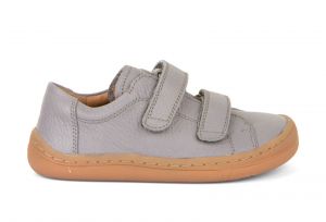 Barefoot celoročné topánky Froddo 2 suché zipsy - grey | 33, 34, 35