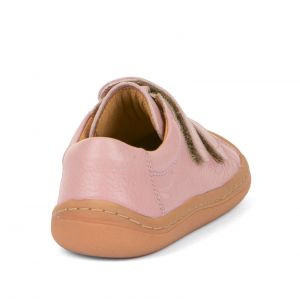 Barefoot celoroční boty Froddo 2 suché zipy - pink zezadu
