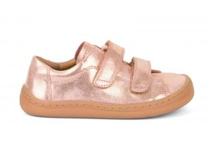 Barefoot celoročné topánky Froddo 2 suché zipsy - pink/gold | 23, 24, 25, 34, 35, 37, 38, 39, 40, 41, 42