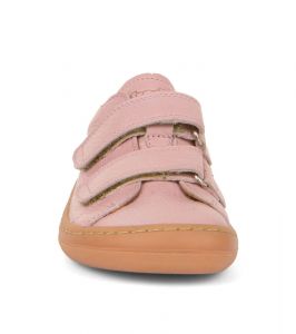 Barefoot celoroční boty Froddo 2 suché zipy - pink zepředu