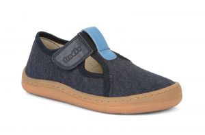 Barefoot papučky Froddo dark blue G1700354-1