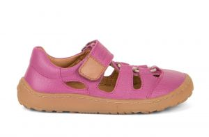 Barefoot sandálky Froddo fuxia - 1 suchý zips
