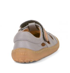 Barefoot sandálky Froddo grey - 1 suchý zip zezadu