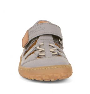 Barefoot sandálky Froddo grey - 1 suchý zip zepředu