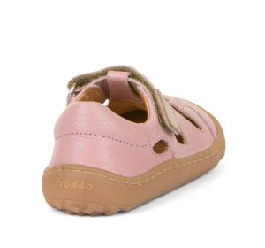 Barefoot sandálky Froddo pink - 1 suchý zip zezadu