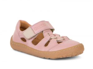 Barefoot sandálky Froddo pink - 1 suchý zip G3150242-8