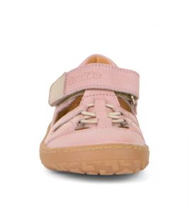 Barefoot sandálky Froddo pink - 1 suchý zip zepředu
