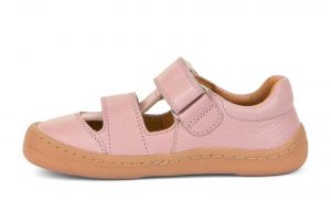Barefoot sandálky Froddo pink - 2 suché zipy bok