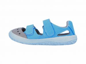 Jonap barefoot sandálky Fela svetlo modrá | 22, 23, 28, 29, 30