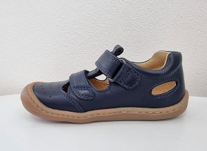 Barefoot kožené sandálky Koel4kids - Bep napa - blue bok