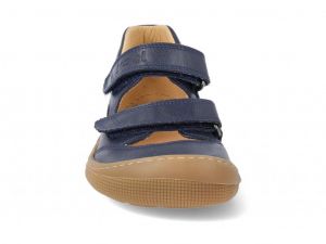 Barefoot sandálky Koel4kids - Dalila napa blue zepředu