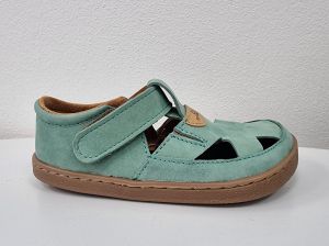 Barefoot sandále Pegres BF51 - mintové | 28, 29, 31, 33, 34