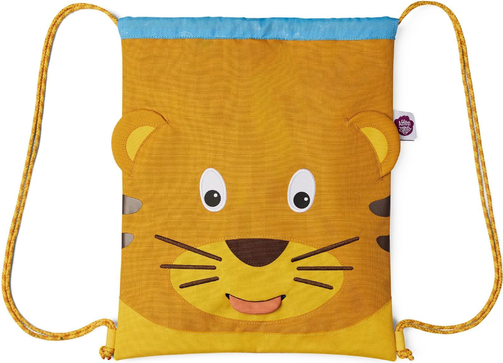 Detský batôžtek Affenzahn Kids Sportsbag Tiger - yellow