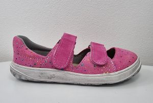 Jonap barefoot sandále B21 ružové bubliny | 34, 35