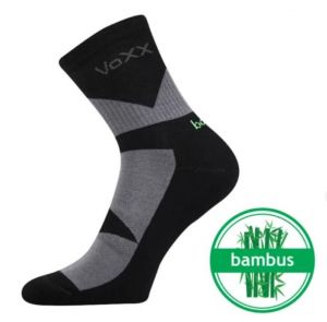 Ponožky Voxx pre dospelých - Bambo - čierne | 35-38, 39-42, 43-46