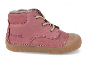 Barefoot zimné topánky Koel4kids Ava bio - blossom | 20, 21, 22, 23