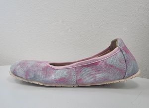 Dámske barefoot balerínky Jonap Sisi pink brindle
