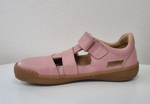 Kožené sandále Crave Shellwood rose bok