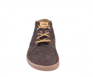 Barefoot kožené boty Pegres BF80 - hnědé zepředu