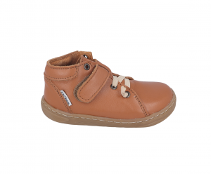 Barefoot kožené boty Pegres SBF62 - hnědé
