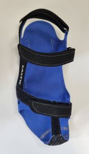 Barefoot sandále Saltic Fly blue seshora
