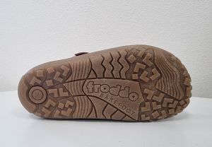 Barefoot kotníkové boty Froddo - pink/grey podrážka