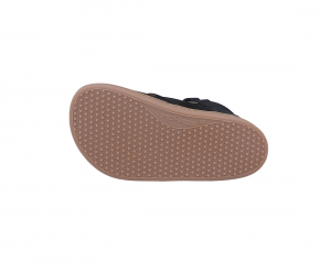Barefoot kotníkové boty Pegres BF56 - černé podrážka