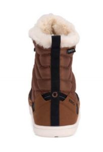 Zimní barefoot boty Xero shoes Alpine W rubber brown/eggshel zezadu