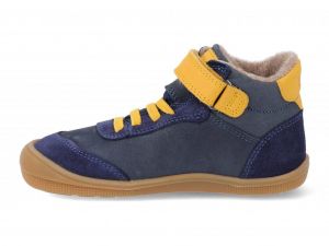 Barefoot zimní boty Koel4kids - Daniel Tex - blue bok