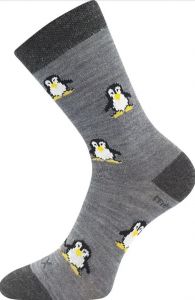 Detské ponožky Voxx - Penguinik - sivé