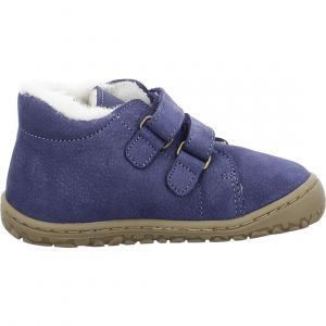  Zimní barefoot boty Lurchi - Nelio nubuck blue