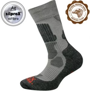 Detské ponožky Voxx - Etrexík - svetlo šedé