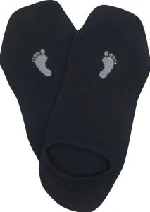 Voxx Ponožky pre dospelých - Barefoot tenisky - čierne