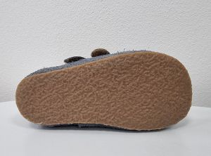 Barefoot kožené boty Pegres B1408 - modrá podrážka