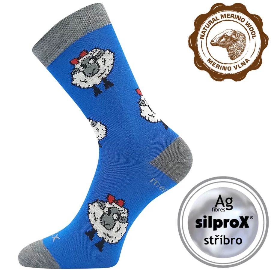 Dětské ponožky Voxx - Vlněnka - modré