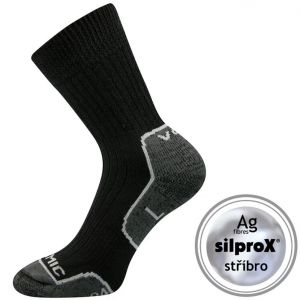 VOXX ponožky pre dospelých - Zenith L+P - čierne