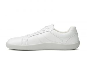 Barefoot tenisky Ahinsa shoes Pura 2 bílé bok