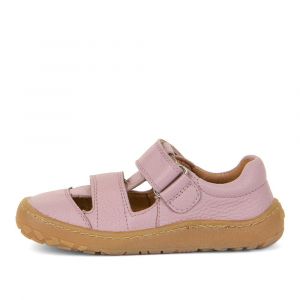 Barefoot sandále Froddo 2 suché zipy - pink bok