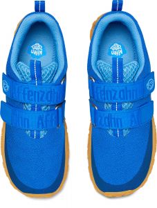 Dětské barefoot boty Affenzahn Sneaker knit Dream - blue 2024 shora