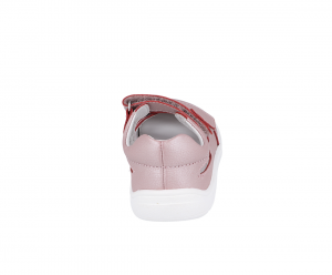 Barefoot sandále Protetika Pady pink zezadu