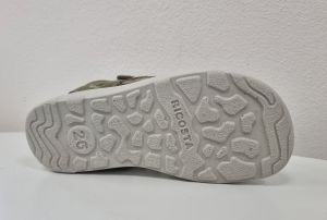 Barefoot sandále Ricosta York eukalyptus podrážka