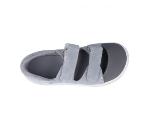 Jonap barefoot sandálky B21 šedé shora