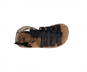 Barefoot sandále Koel - Aura black shora