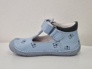 DDstep 070 sandálky modré - tygříci bok
