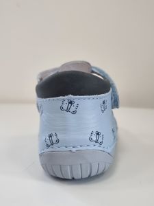 DDstep 070 sandálky modré - tygříci zezadu