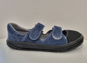 Jonap barefoot sandále B21 blue denim