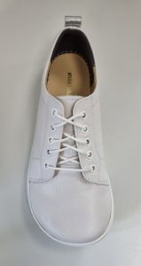 Kožené boty Mintaka - bílé shora